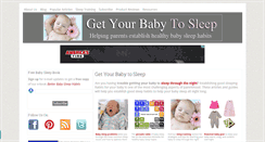 Desktop Screenshot of get-your-baby-to-sleep.com